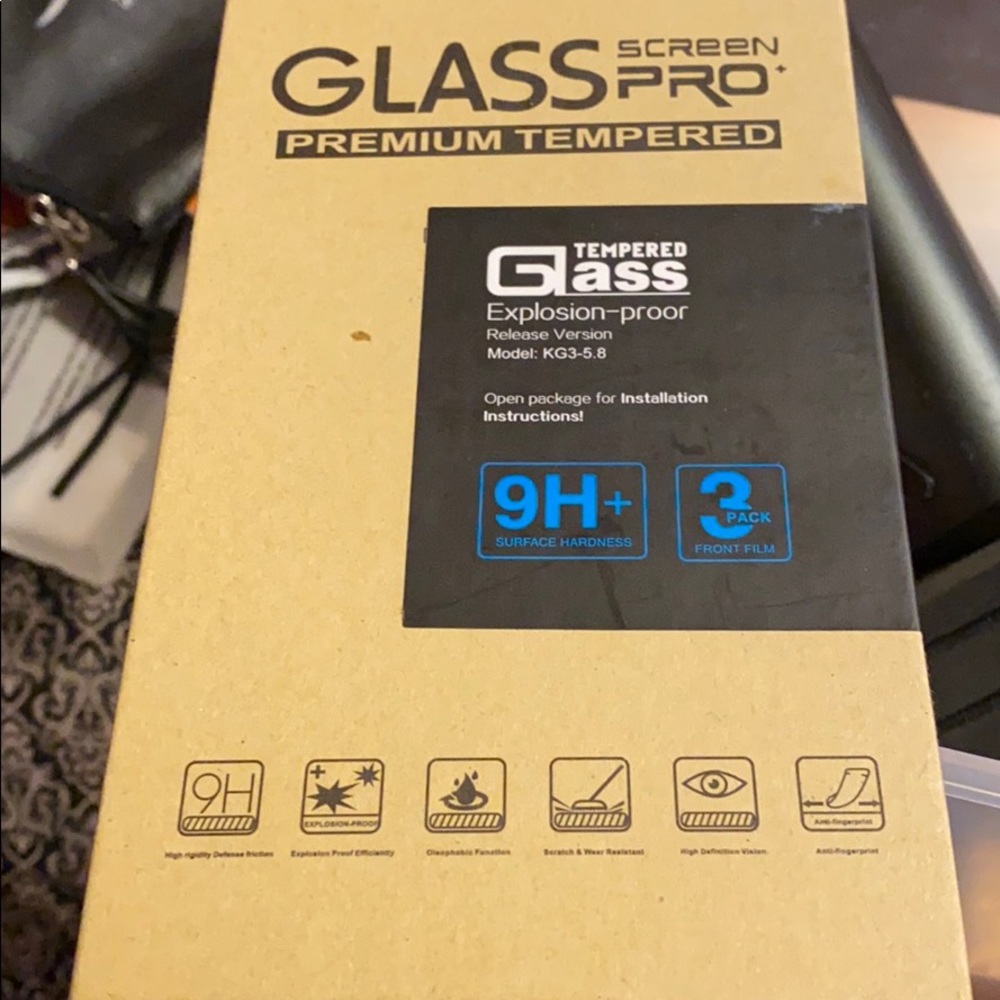 Glass screen pro 3 pack